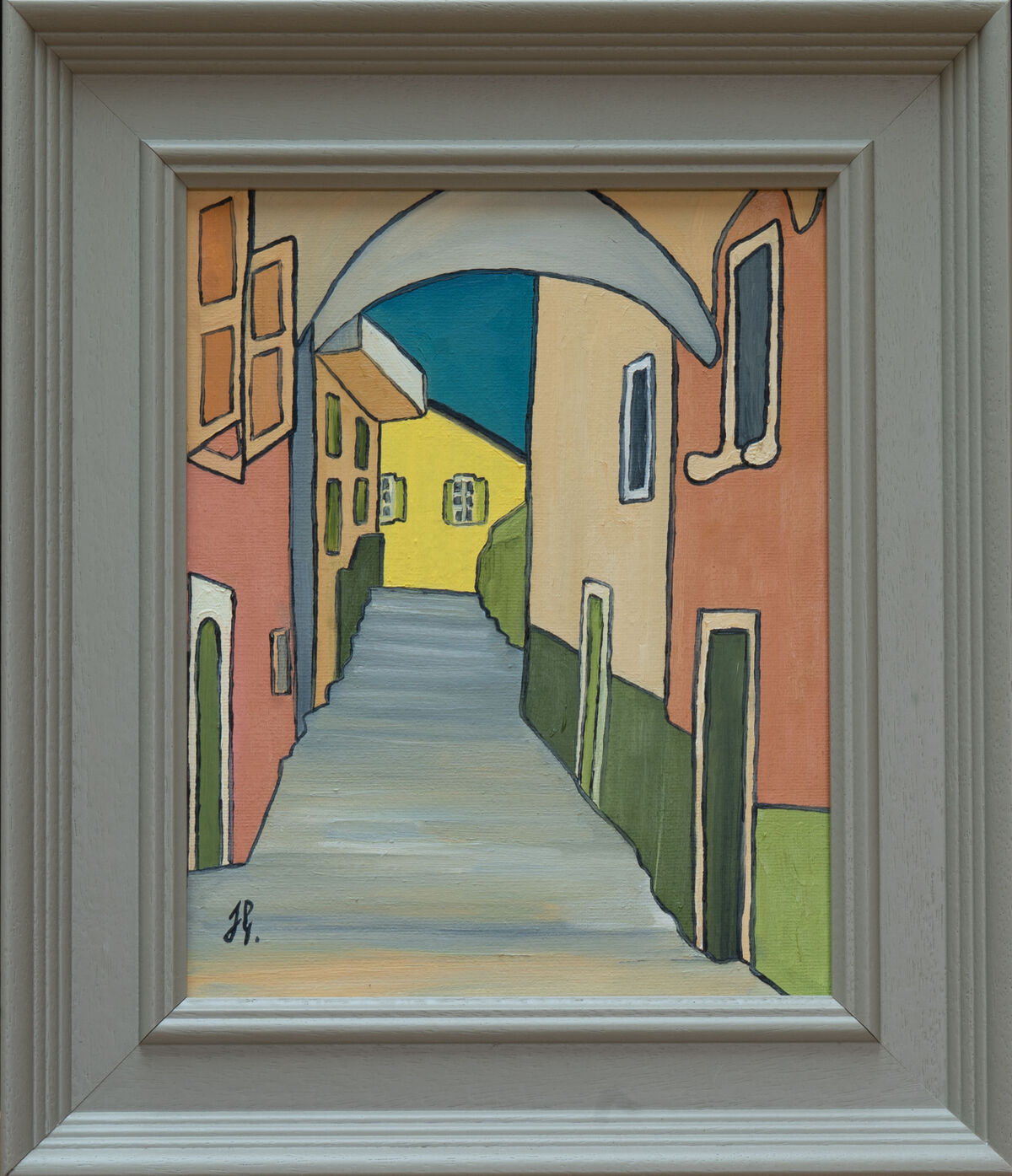 A Glimpse Of Corfu Town banner