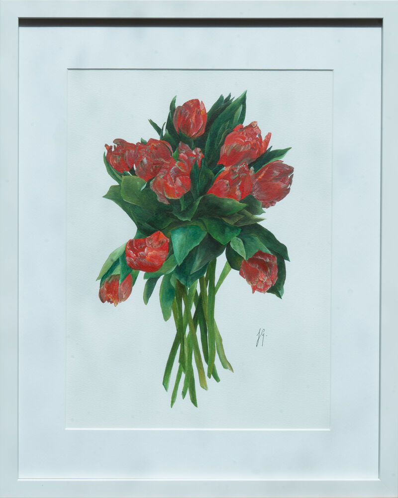 Red Tulips image
